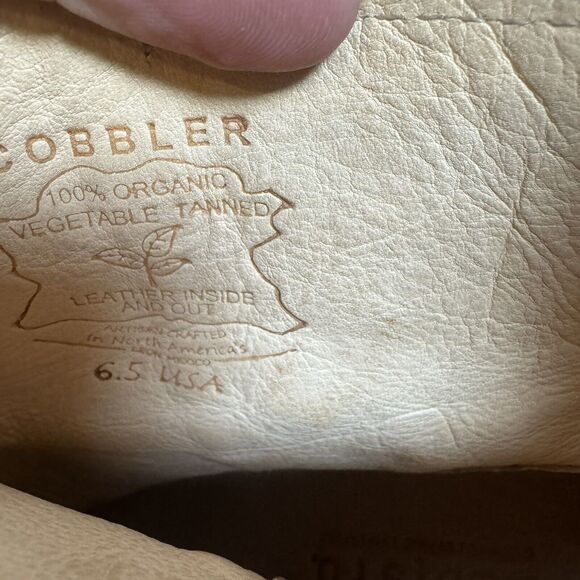 Bed Stu Blaire Cobbler Series Leather Back Lace Up Boots 6.5 Rust Brown Textured - Picture 11 of 12